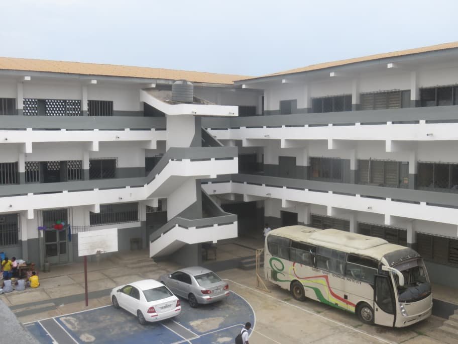 SAHTECH school courtyard and learning environment