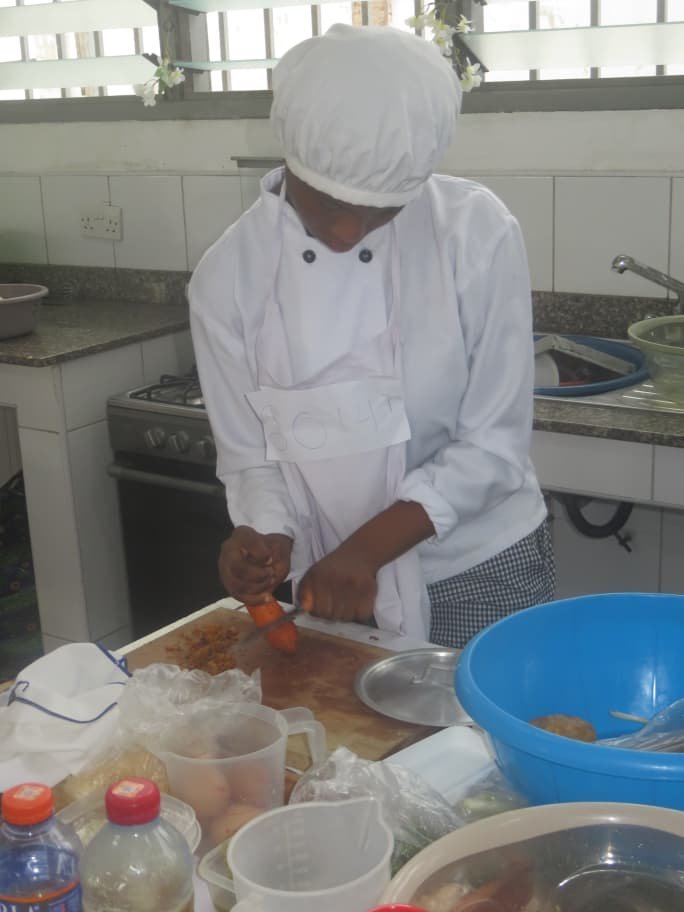 Student activities in catering